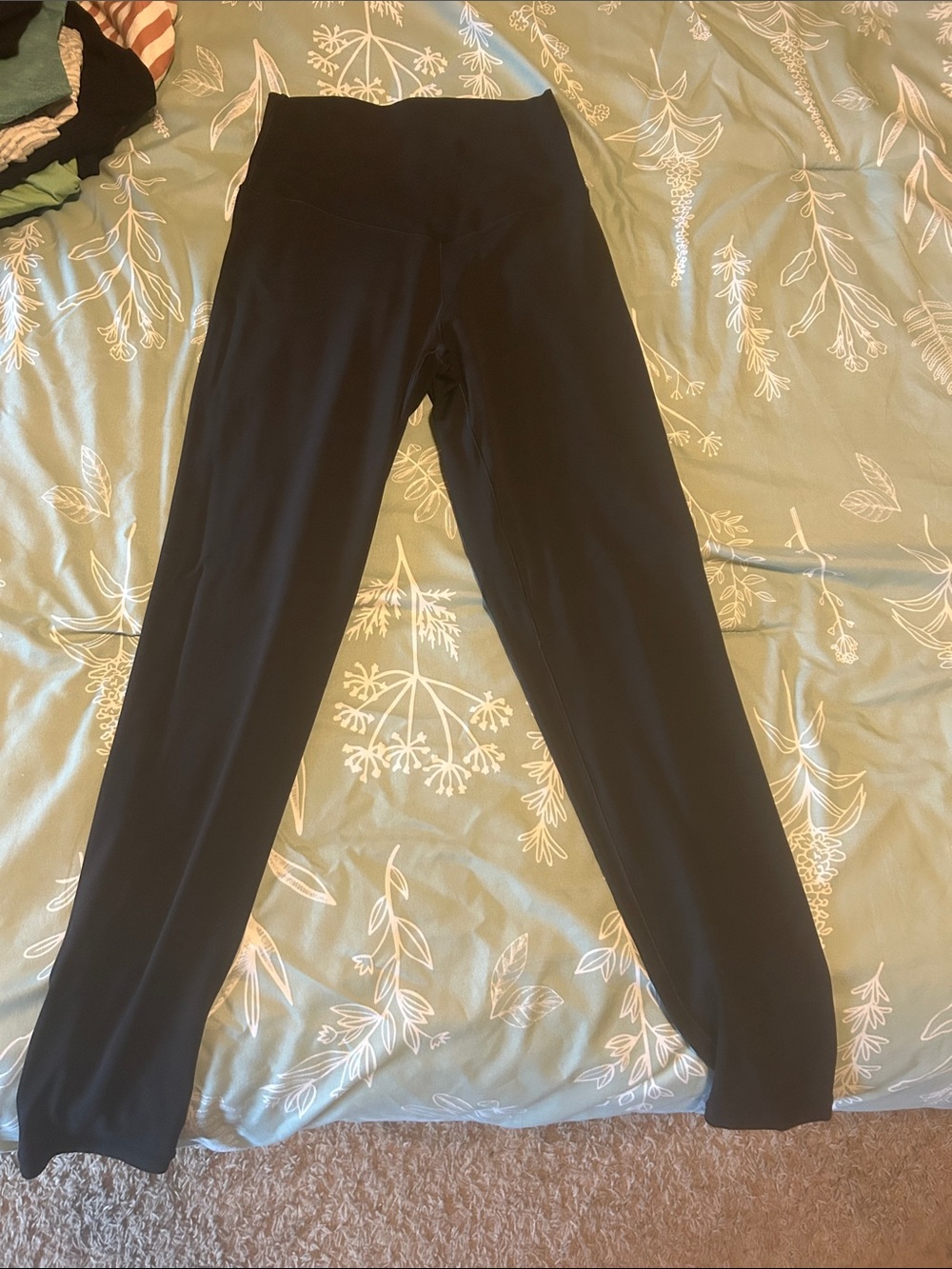Kids Black High-Waist Active Leggings